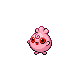 Igglybuff front-facing sprite from Pokémon SoulSilver