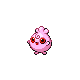 Igglybuff shiny front-facing sprite from Pokémon SoulSilver