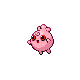 Igglybuff front-facing sprite from Pokémon Platinum