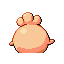 Igglybuff back-facing sprite from Pokémon Sapphire