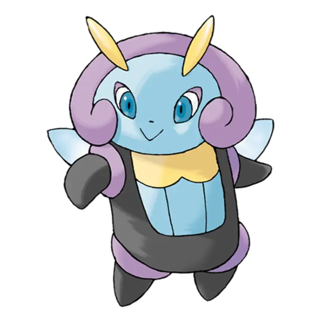 Illumise, the Firefly Pokémon — Bug-type Pokémon official artwork