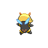 Illumise shiny back-facing sprite from Pokémon Black 2