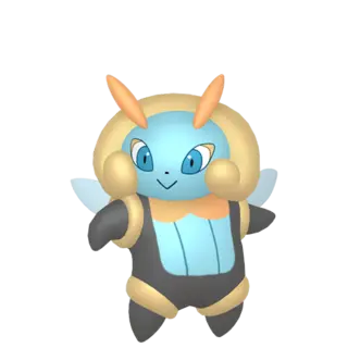 Illumise shiny front-facing sprite from Pokémon Scarlet