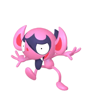 Impidimp front-facing sprite from Pokémon Sword