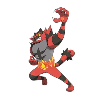Incineroar official artwork