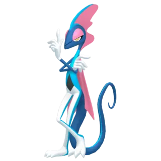 Inteleon shiny front-facing sprite from Pokémon Scarlet