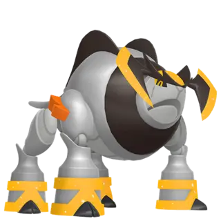 Iron Boulder front-facing sprite from Pokémon Scarlet