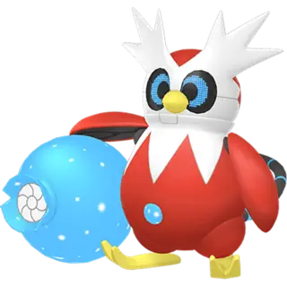 Iron Bundle front-facing sprite from Pokémon Scarlet
