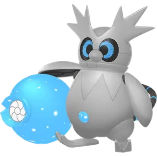 Iron Bundle shiny front-facing sprite from Pokémon Scarlet