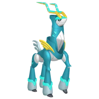 Iron Crown front-facing sprite from Pokémon Scarlet/Violet: The Indigo Disk