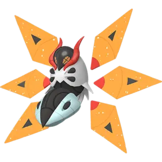 Iron Moth front-facing sprite from Pokémon Violet