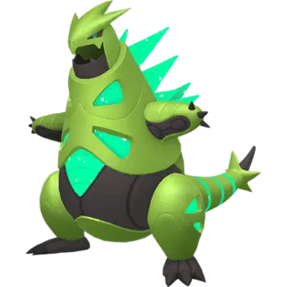 Iron Thorns front-facing sprite from Pokémon Violet