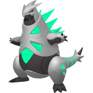 Iron Thorns shiny front-facing sprite from Pokémon Violet