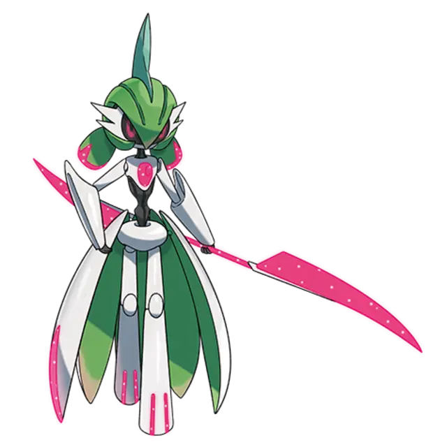 Iron Valiant, the Paradox Pokémon — Fairy/Fighting-type Pokémon official artwork