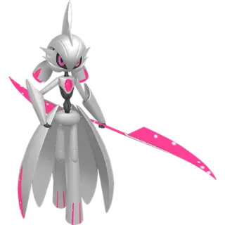 Iron Valiant shiny front-facing sprite from Pokémon Violet