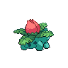 Ivysaur back-facing sprite from Pokémon Black