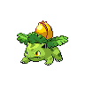 Ivysaur shiny front-facing sprite from Pokémon Black