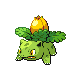 Ivysaur shiny front-facing sprite from Pokémon Pearl