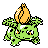 Ivysaur shiny front-facing sprite from Pokémon Silver