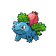 Ivysaur front-facing sprite from Pokémon SoulSilver