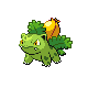 Ivysaur shiny front-facing sprite from Pokémon SoulSilver