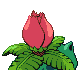 Ivysaur back-facing sprite from Pokémon Platinum