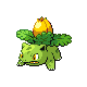 Ivysaur shiny front-facing sprite from Pokémon Platinum