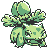 Ivysaur front-facing sprite from Pokémon Yellow