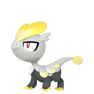 Jangmo-o front-facing sprite from Pokémon Scarlet