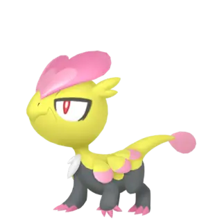 Jangmo-o shiny front-facing sprite from Pokémon Scarlet
