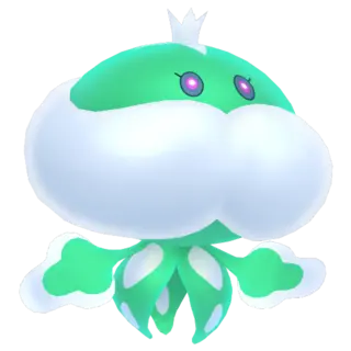 Jellicent shiny front-facing sprite from Pokémon Ultra Sun