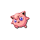 Jigglypuff front-facing sprite from Pokémon Pearl