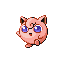 Jigglypuff front-facing sprite from Pokémon Emerald