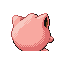 Jigglypuff back-facing sprite from Pokémon FireRed