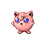 Jigglypuff front-facing sprite from Pokémon FireRed