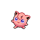 Jigglypuff front-facing sprite from Pokémon SoulSilver