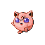 Jigglypuff front-facing sprite from Pokémon Sapphire