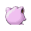 Jigglypuff shiny back-facing sprite from Pokémon Sapphire