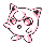 Jigglypuff front-facing sprite from Pokémon Yellow
