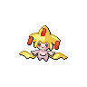 Jirachi shiny front-facing sprite from Pokémon White