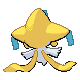 Jirachi back-facing sprite from Pokémon Diamond