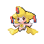 Jirachi shiny front-facing sprite from Pokémon Emerald