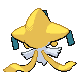 Jirachi back-facing sprite from Pokémon HeartGold