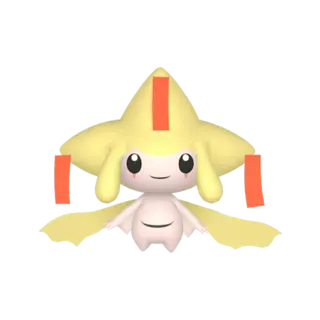Jirachi shiny front-facing sprite from Pokémon XD: Gale of Darkness