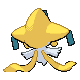 Jirachi back-facing sprite from Pokémon Platinum