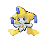 Jirachi front-facing sprite from Pokémon Ruby