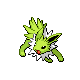 Jolteon shiny front-facing sprite from Pokémon Diamond