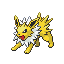 Jolteon front-facing sprite from Pokémon FireRed