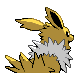 Jolteon back-facing sprite from Pokémon SoulSilver