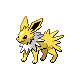 Jolteon front-facing sprite from Pokémon SoulSilver